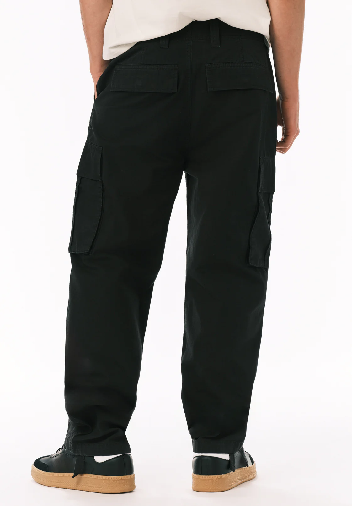Cargo Bill Men’s Pants, Black - BM26124 - Image 3