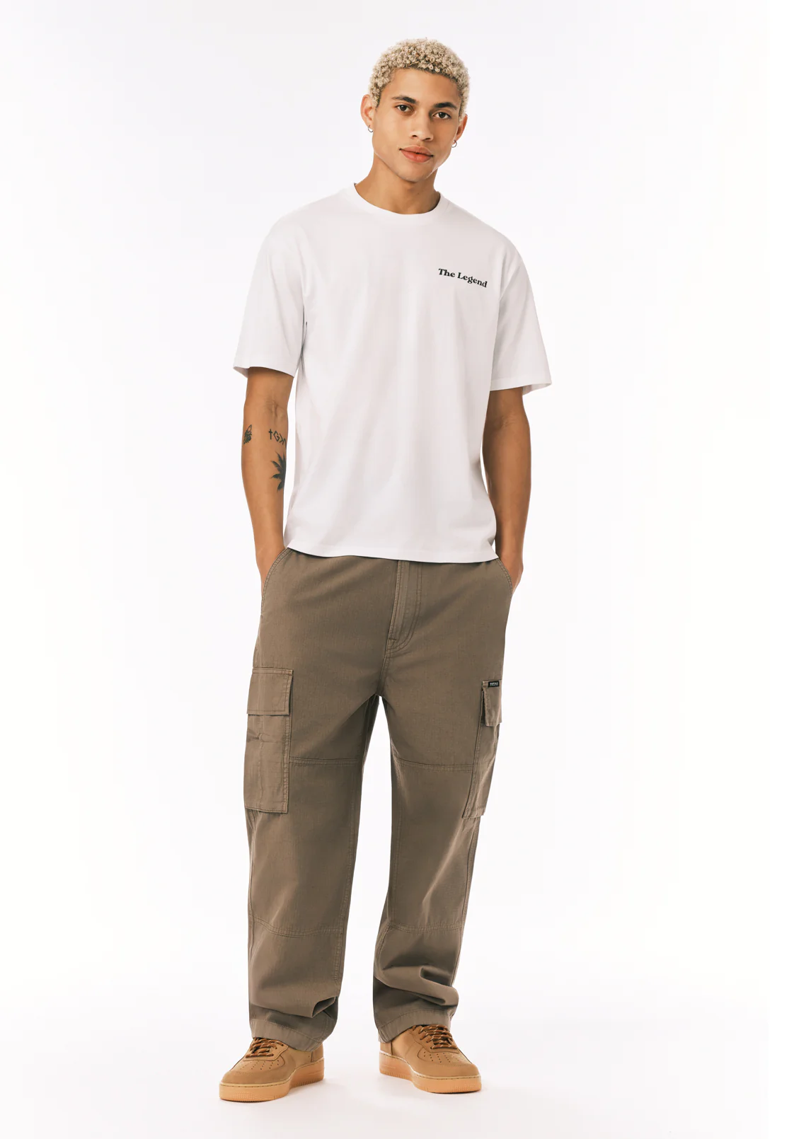Cargo Bill Men’s Pants, Leafless Tree - BM26124 - Image 4