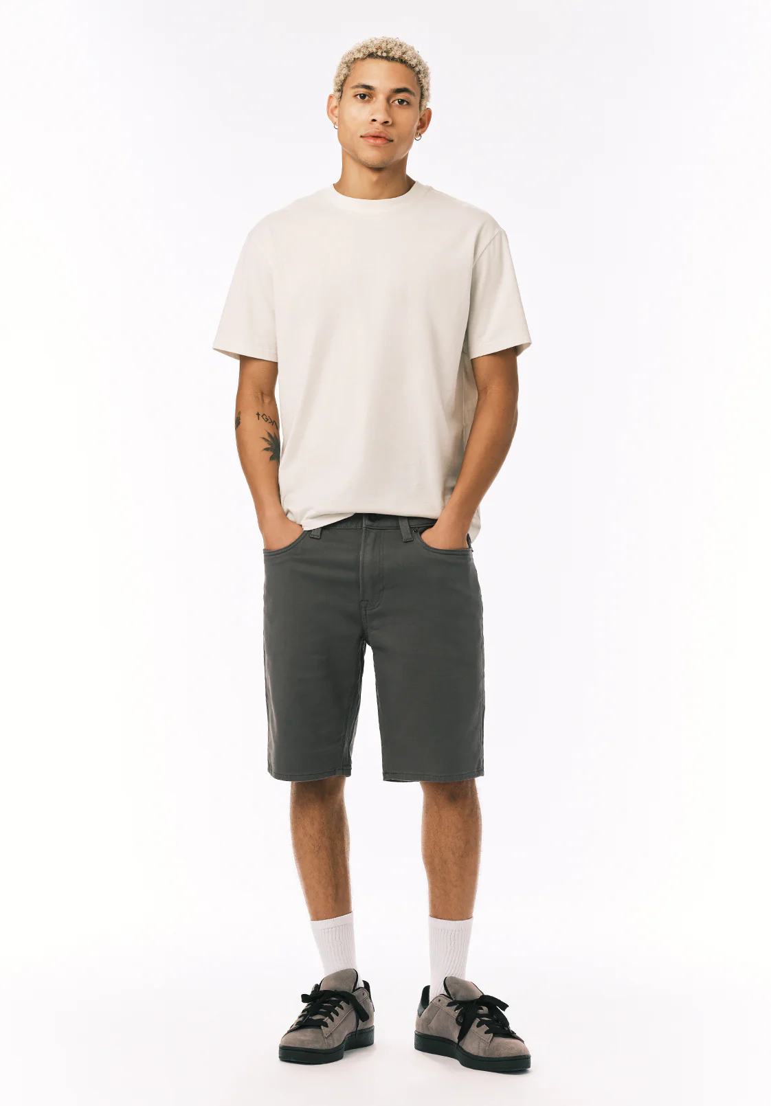 Relaxed Straight Dean Men's Freedom Flex Shorts, Graphite - BM26067 - Image 4