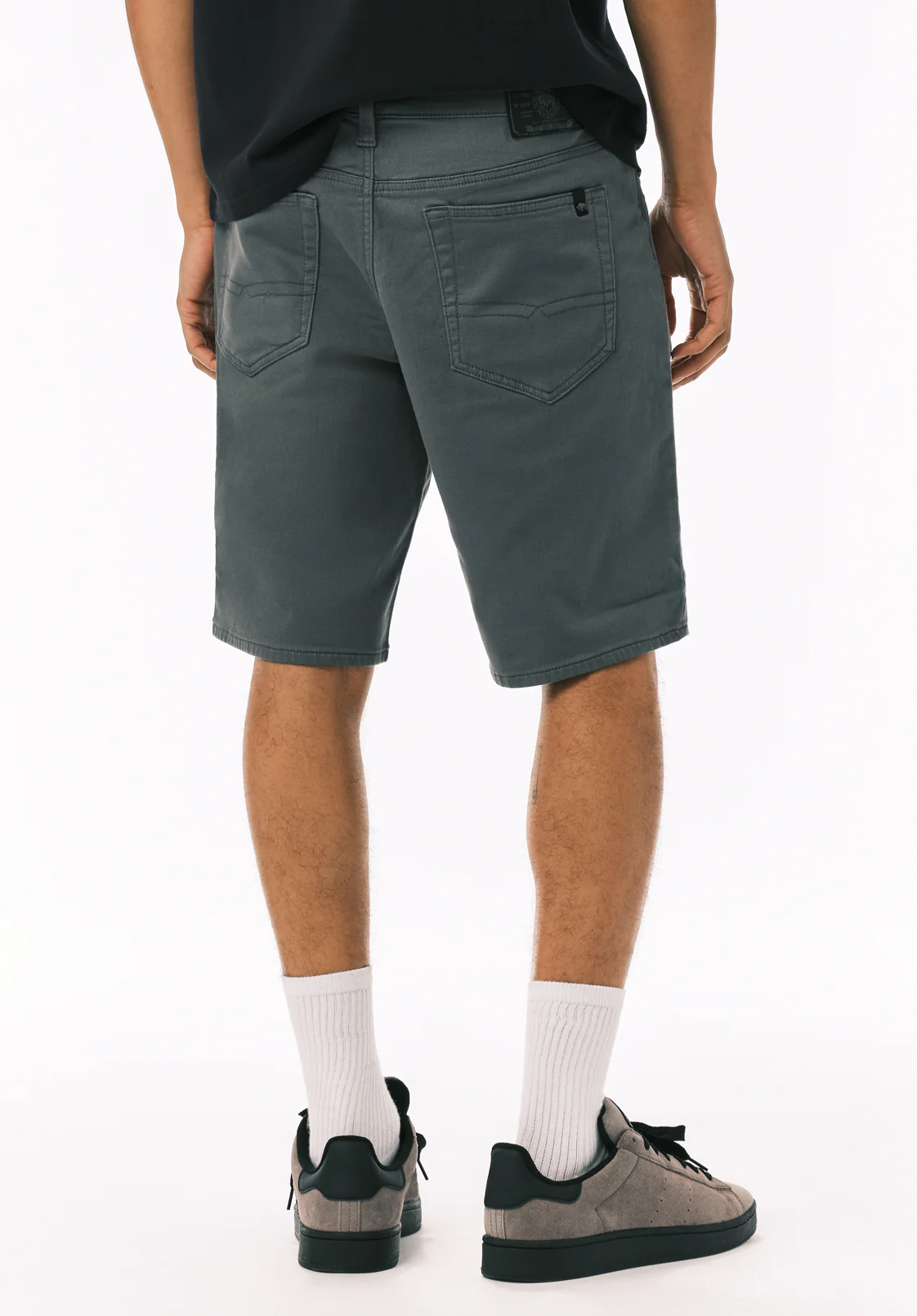 Relaxed Straight Dean Men's Freedom Flex Shorts, Mirage Blue - BM26067 - Image 3