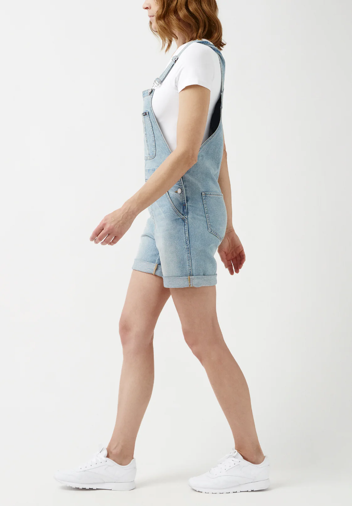 Holly Women's Vintage Overalls Shorts - BL15881 - Image 4