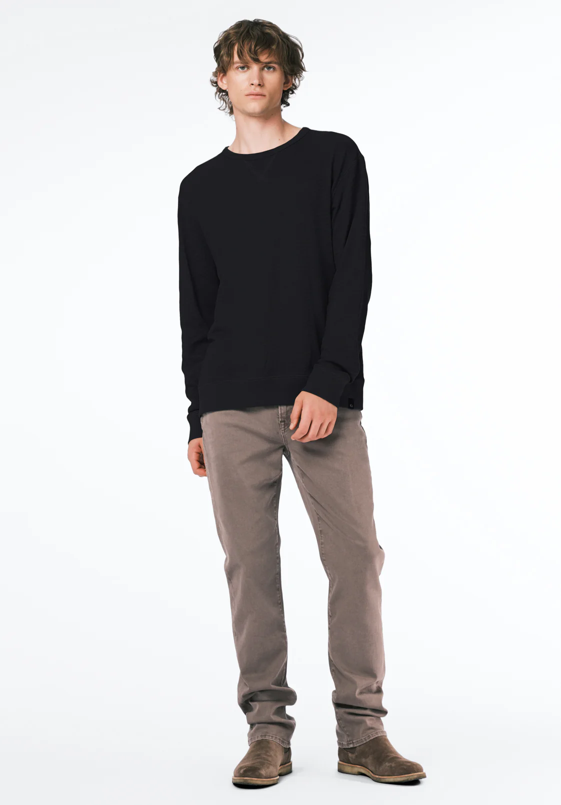 Kalder Men's Long-Sleeve Relaxed Top, Black - BM24740 - Image 4