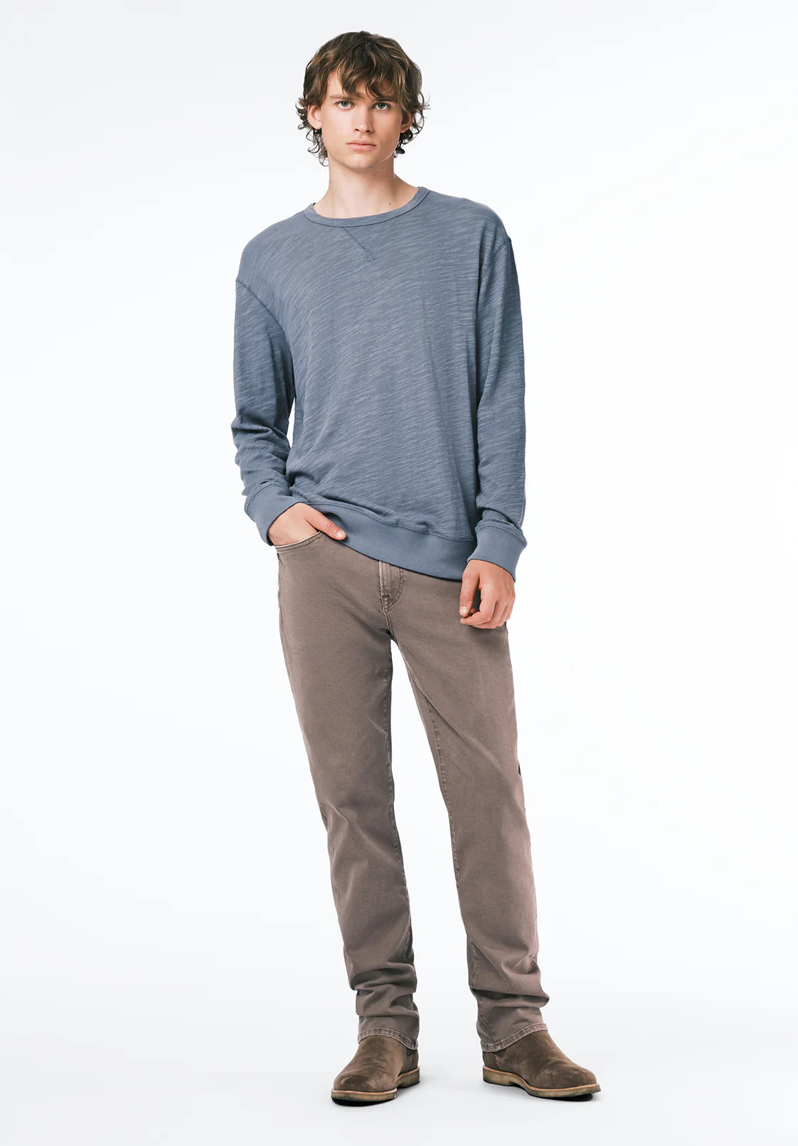 Kalder Men's Long-Sleeve Relaxed Top, Mirage - BM24740 - Image 4