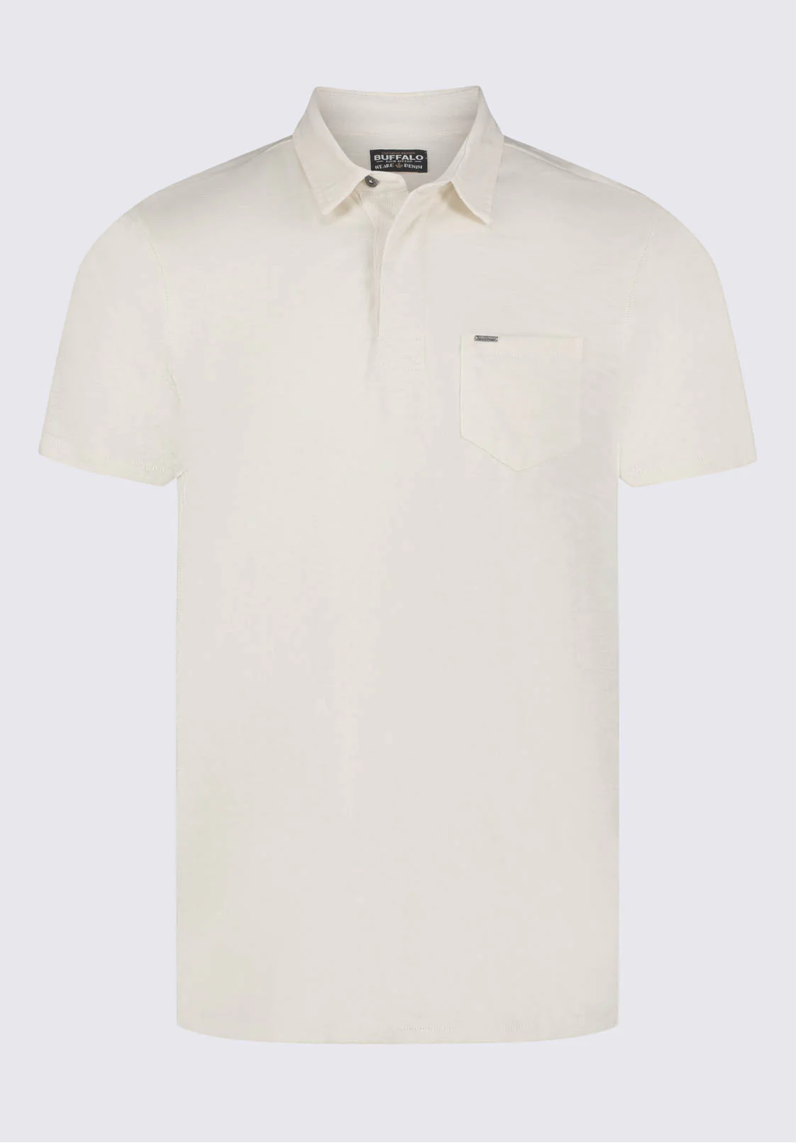 Kasper Men's Short-Sleeve Polo in White - BM24233 - Image 6