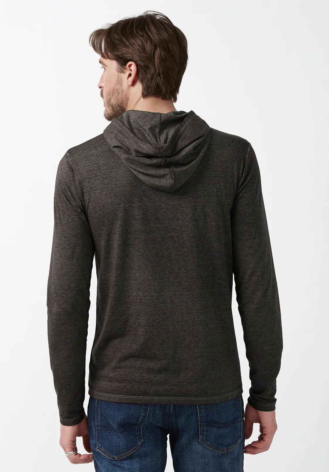Kathim Men’s Long-Sleeve Top in Black - BM24051 - Image 2