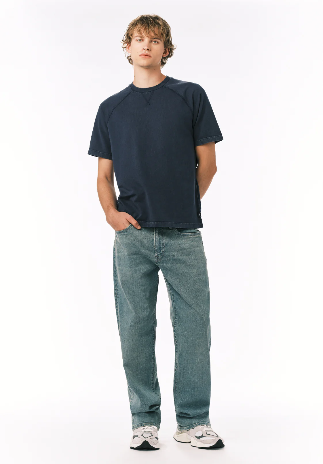 Kyndor Men’s Short Sleeve Crew Neck Top, Whale - BM24807 - Image 3