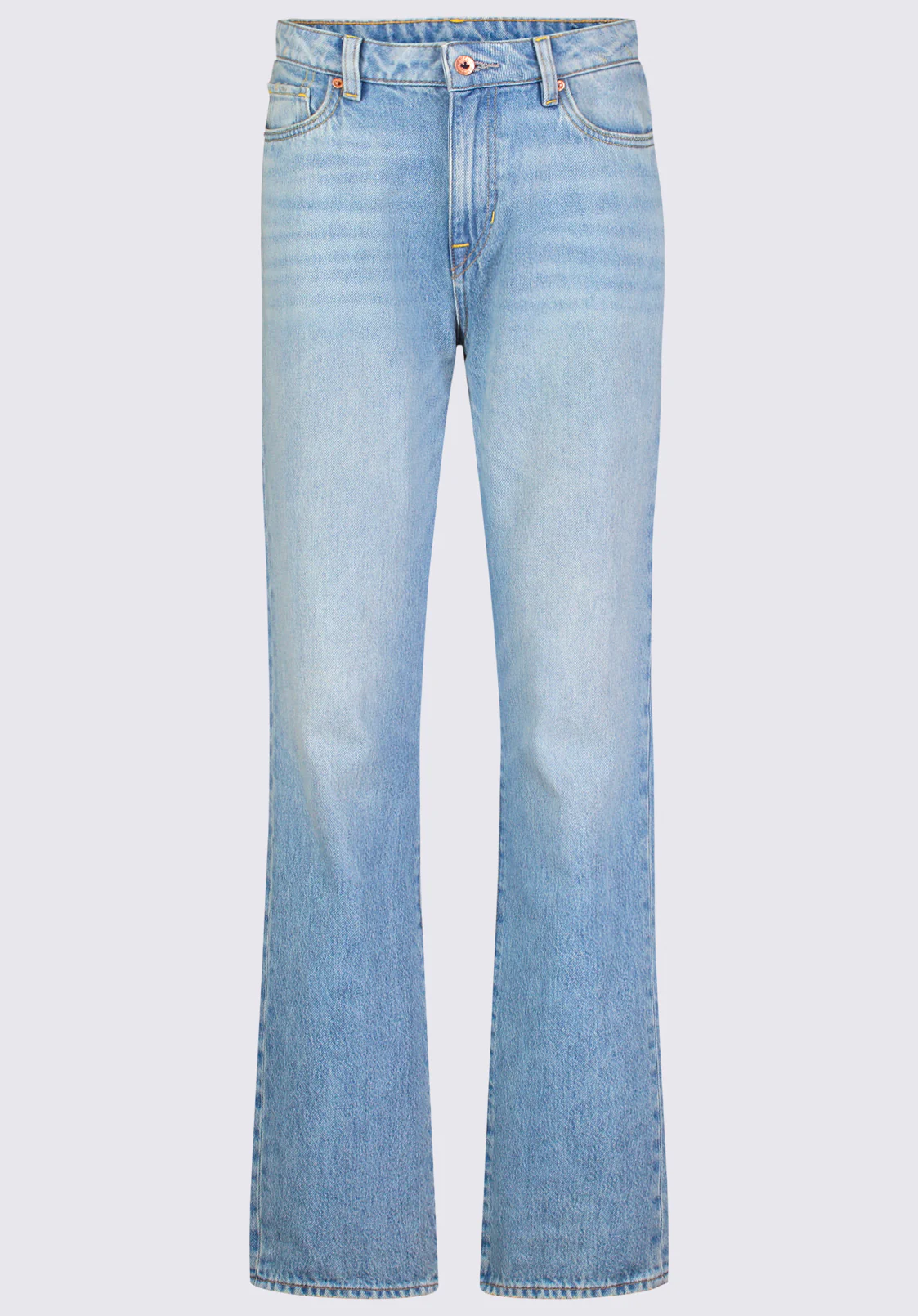 Mid Rise Straight Mary Women's Jeans, veined and worked - BL15926 - Image 6