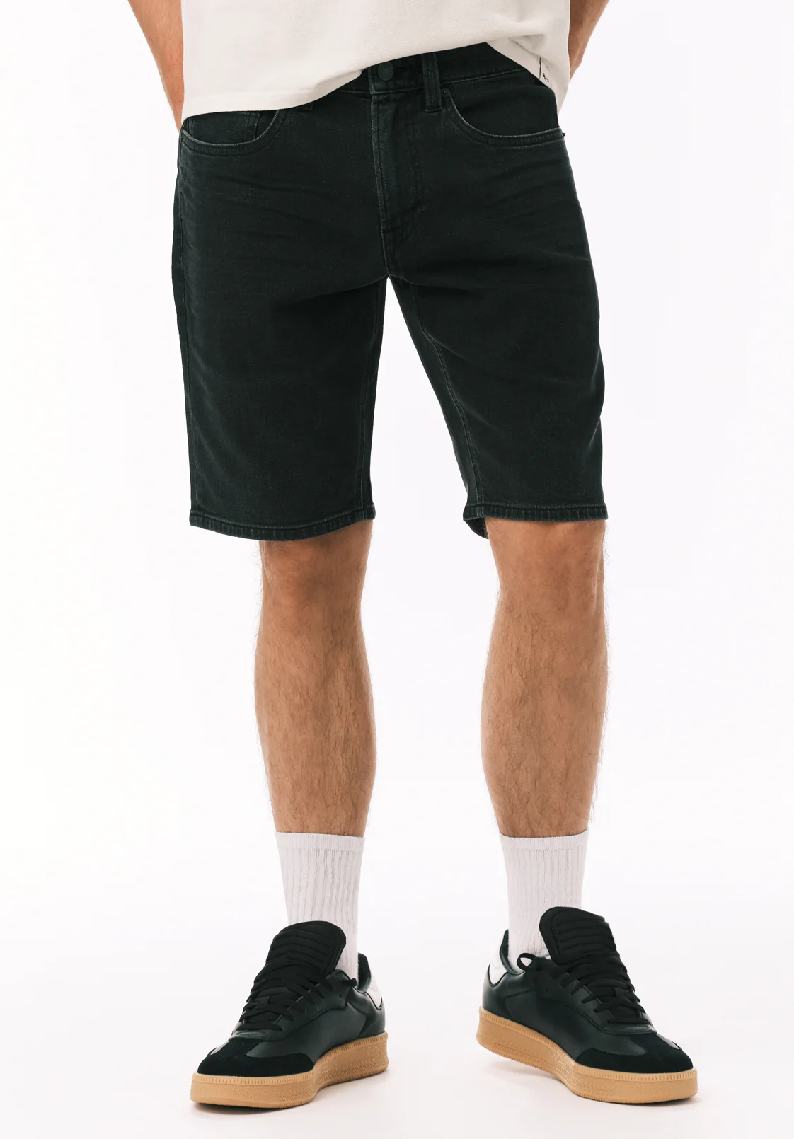 Parker Men's Slim Denim Short, Black Vintage - BM22778