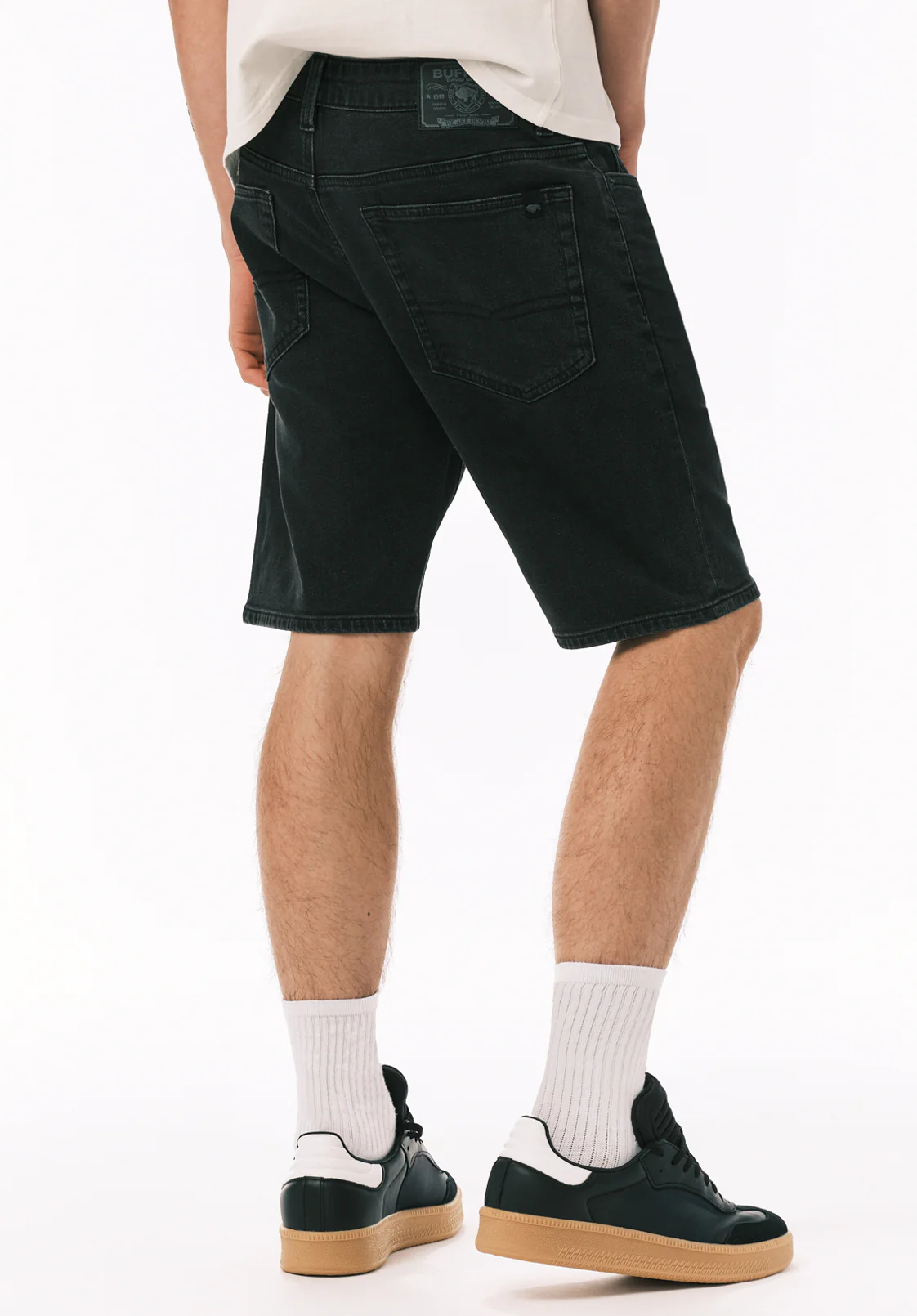 Parker Men's Slim Denim Short, Black Vintage - BM22778 - Image 3