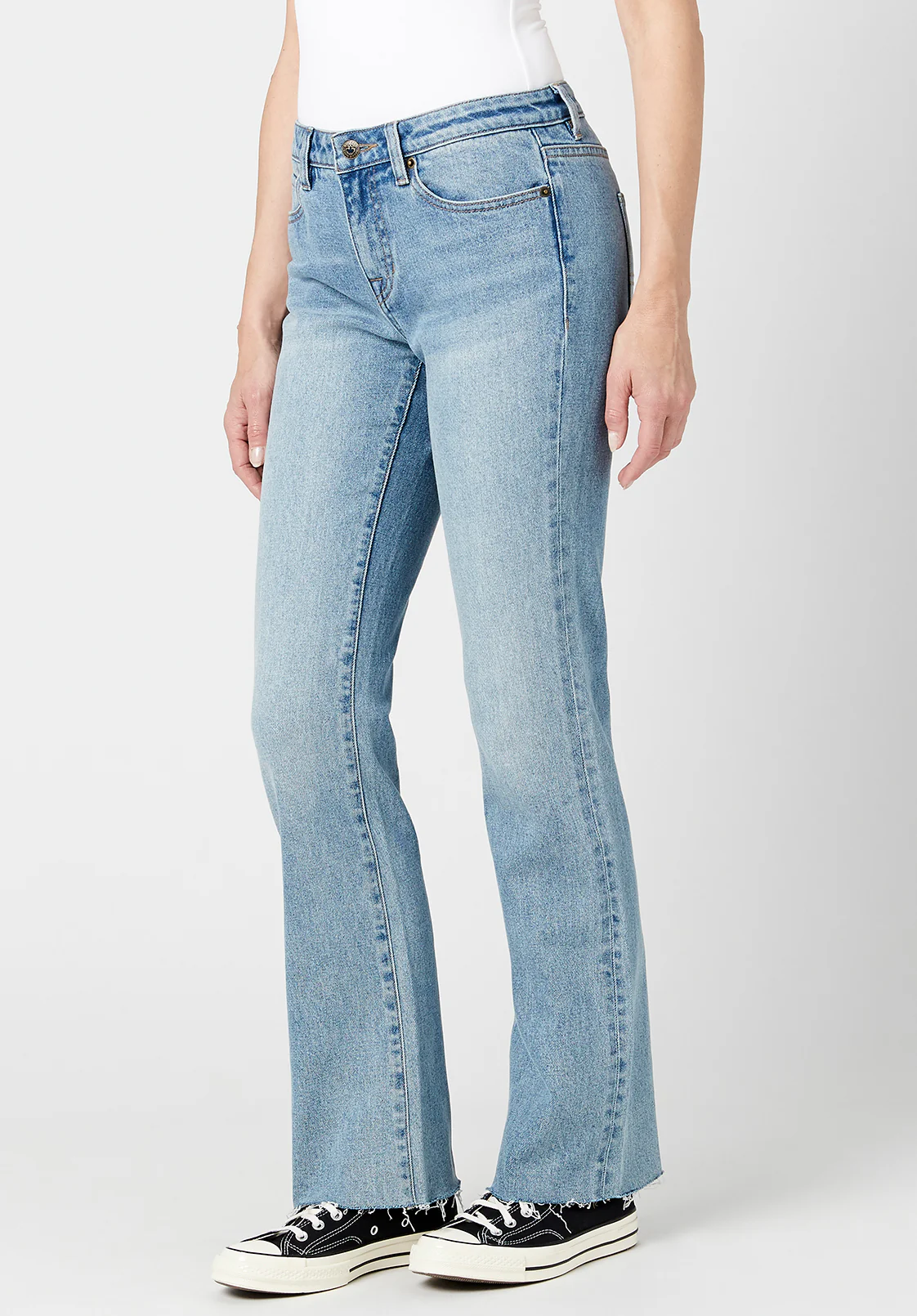 Mid Rise Bootcut Queen Women's Jeans - BL15857 - Image 3