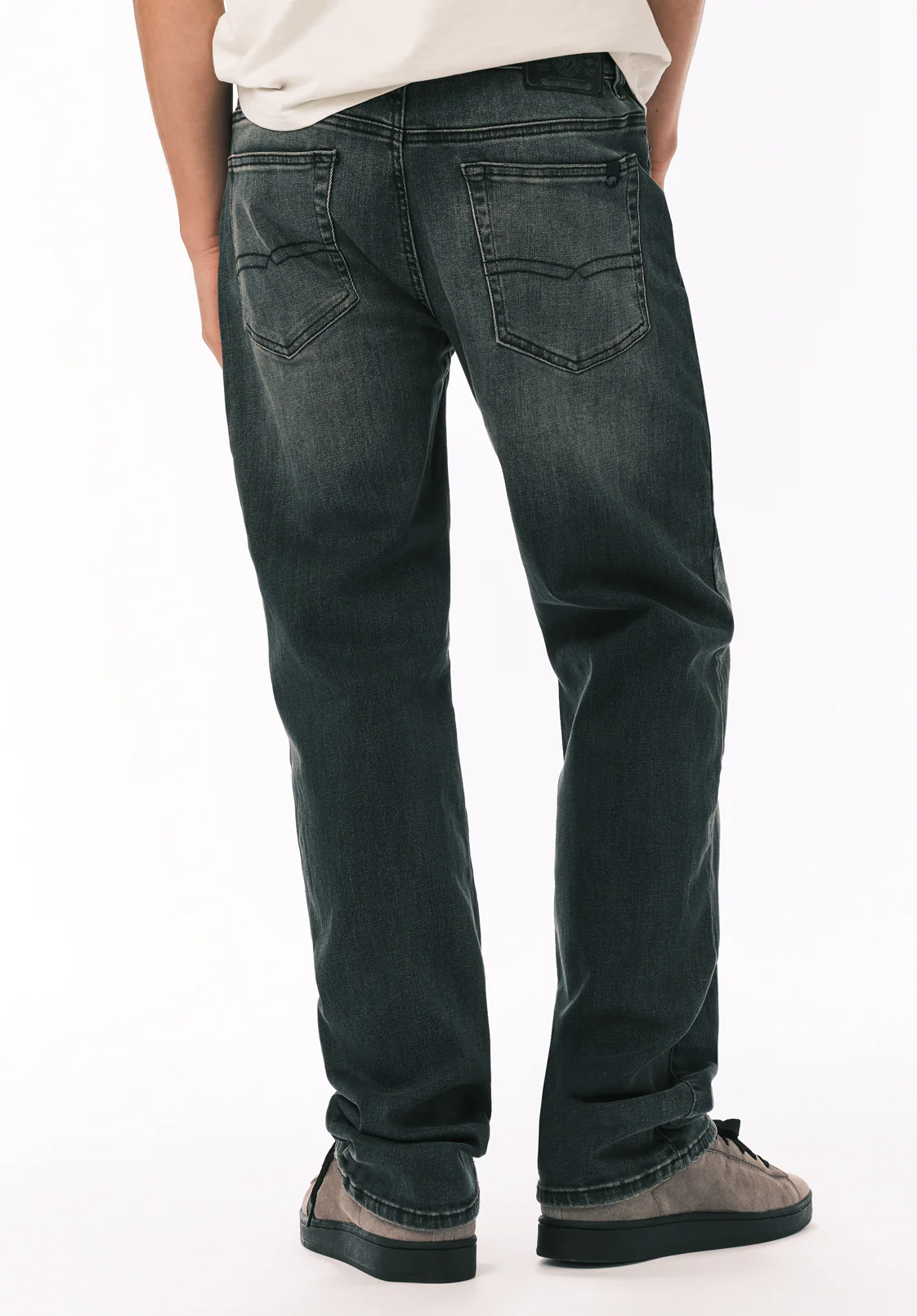Ruffer Men's Easy Fit Jeans, Vintage Contrasted - BM26136 - Image 3