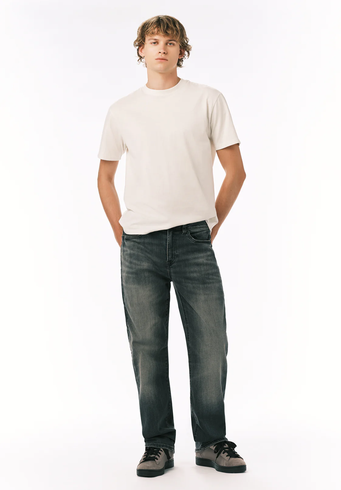 Ruffer Men's Easy Fit Jeans, Vintage Contrasted - BM26136 - Image 4