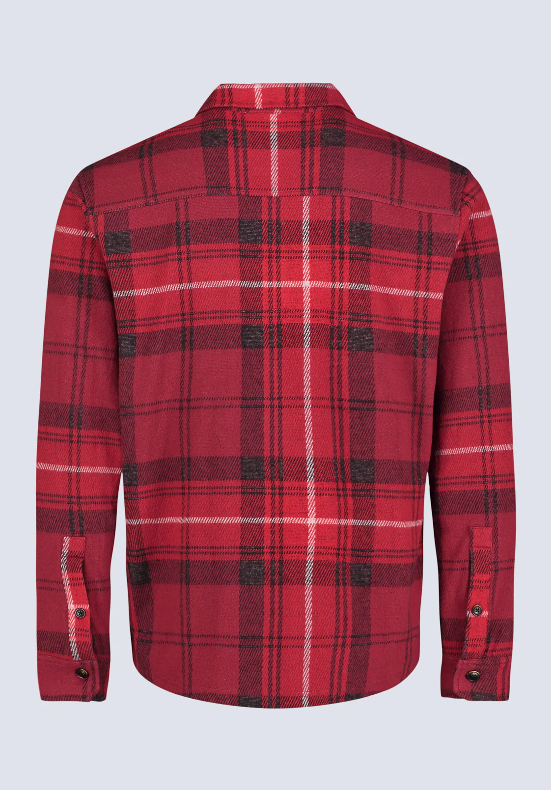 Samme Men's Plaid Blanket Shirt, Cranberry - BM24461 - Image 7