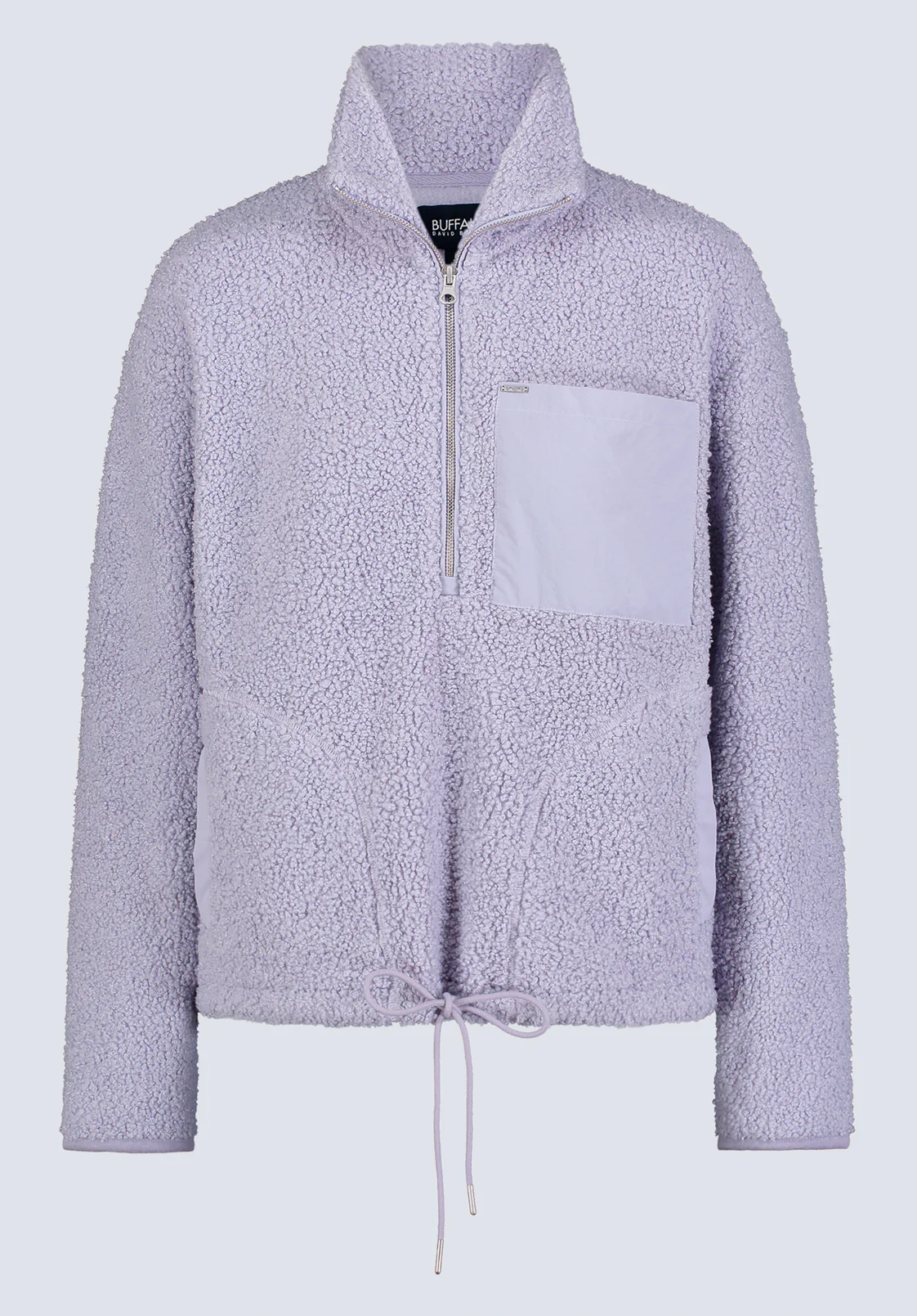 Sena Women's Sherpa Jacket with Chest Pocket, Thistle Purple - JK0036F - Image 6