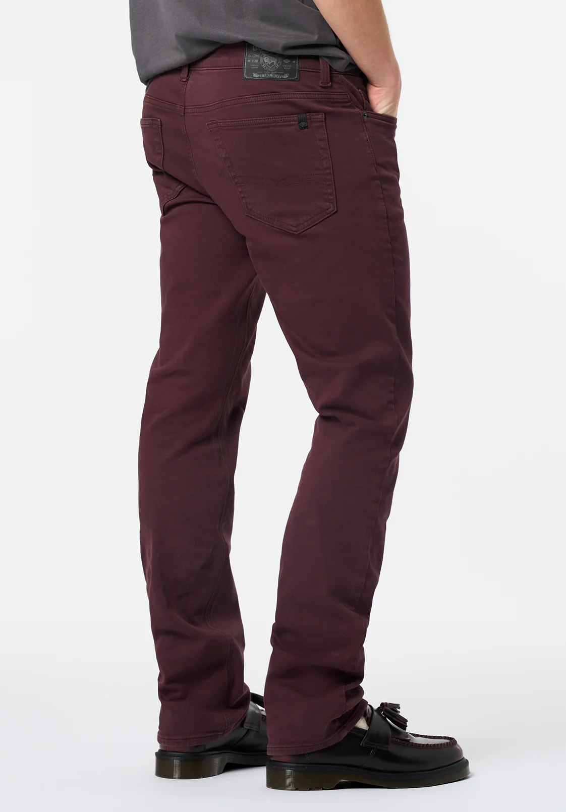 Straight Six Men's Freedom Flex Pants, Fudge - BM22939 - Image 2