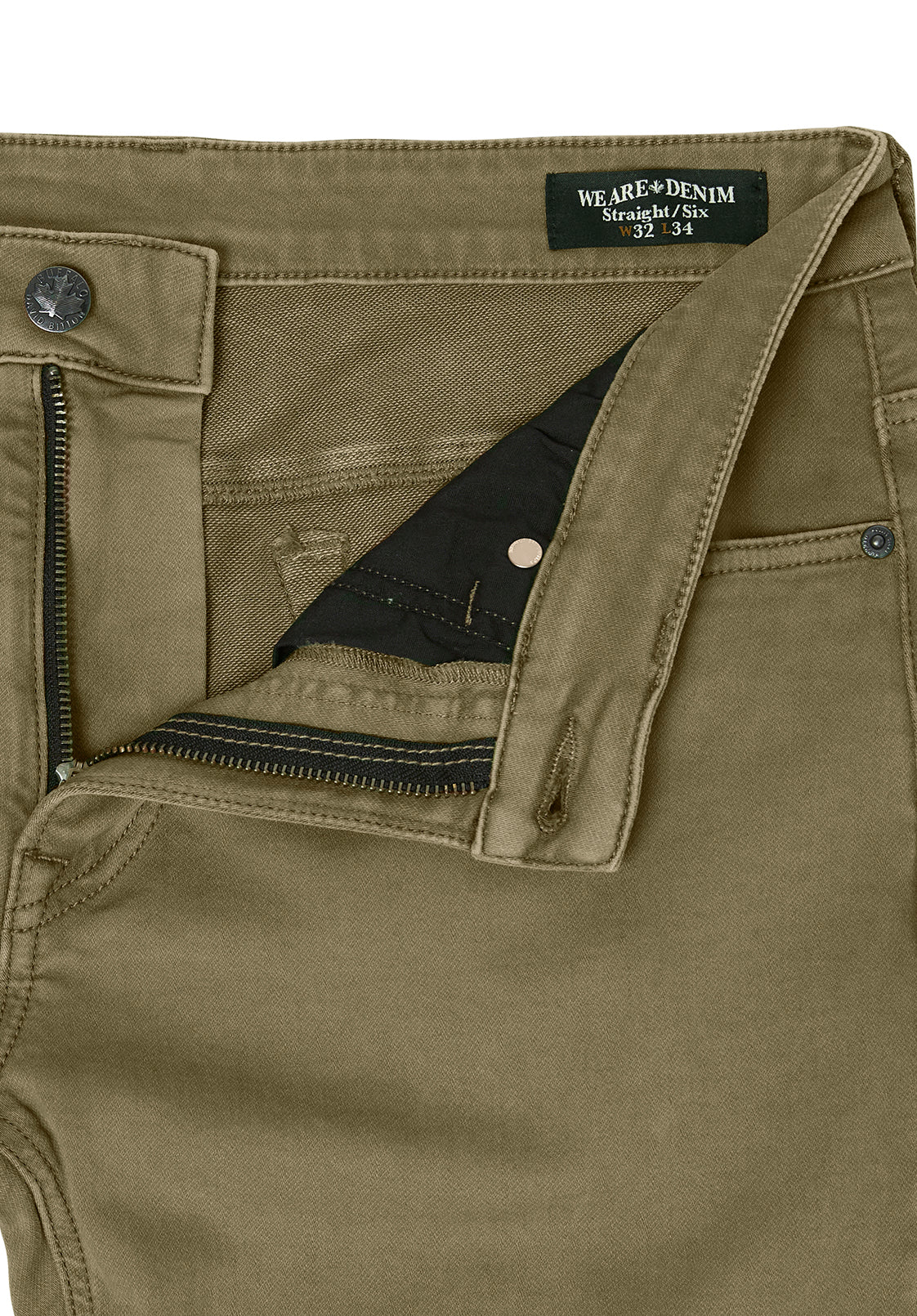 Straight Six Men's Freedom Flex Pants, Olive - BM22939 - Image 7