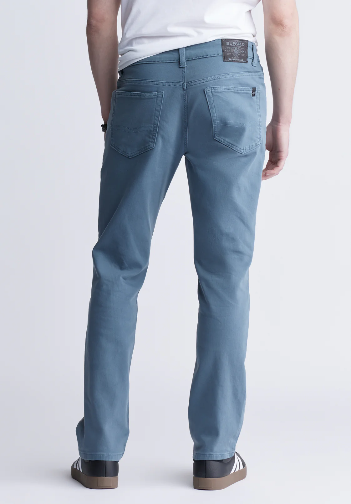 Straight Six Men's Freedom Flex Pants, Mirage Blue - BM22939 - Image 3