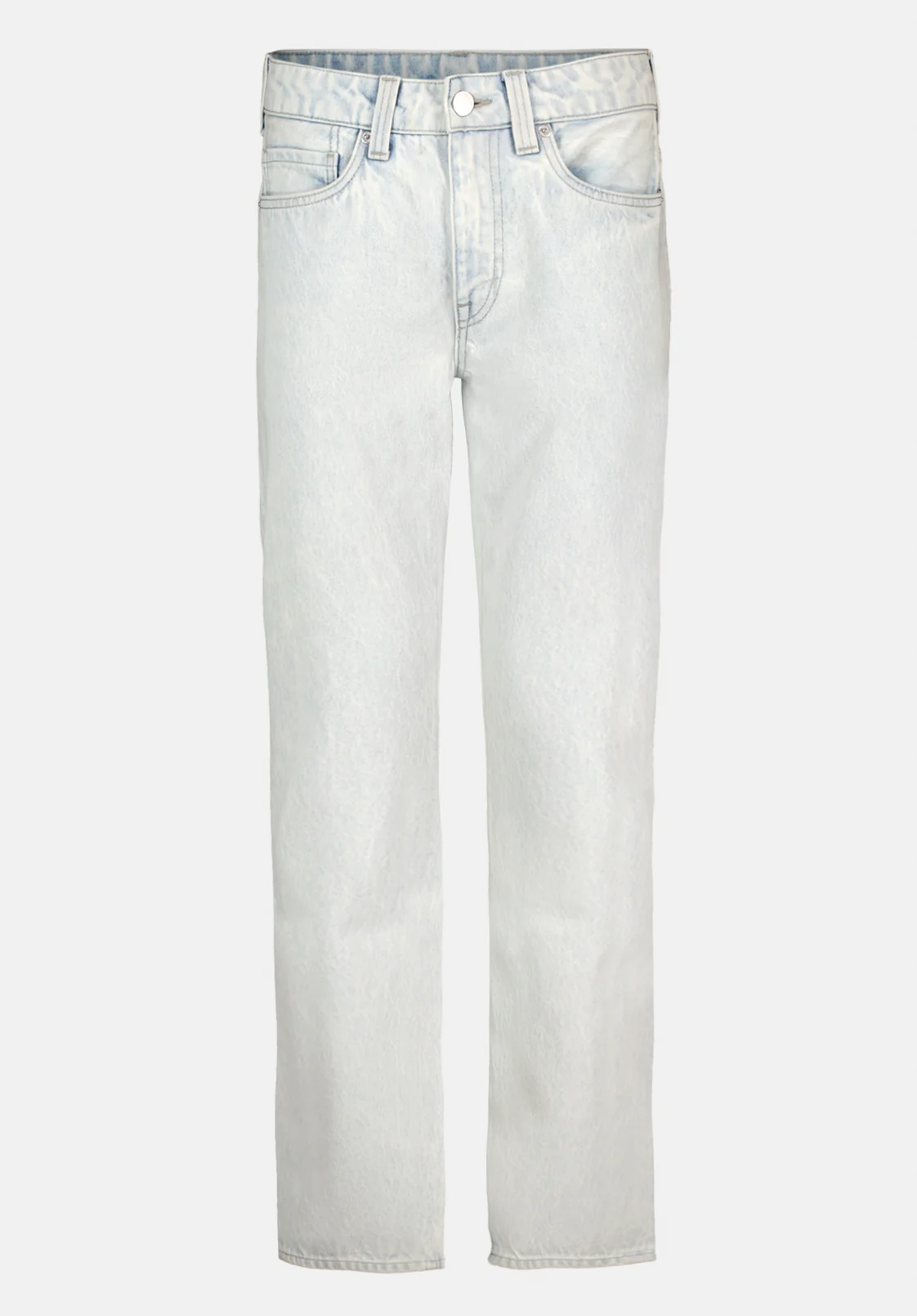 Straight Six Men's Jeans, Bleached and Contrasted - BM26125 - Image 5