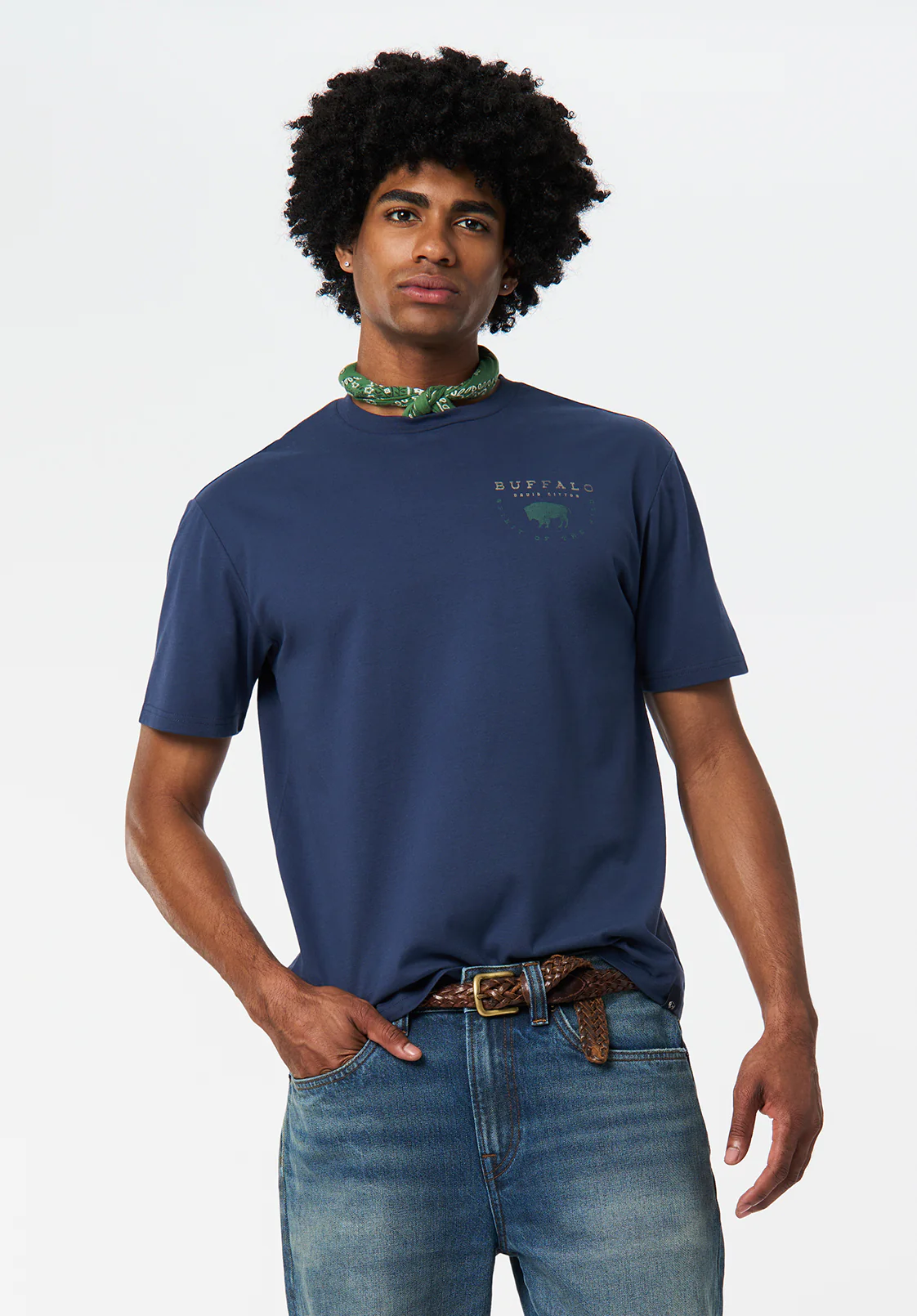 Tarek Men's Graphic T-Shirt with Smoke Show Print, Whale - BM24713