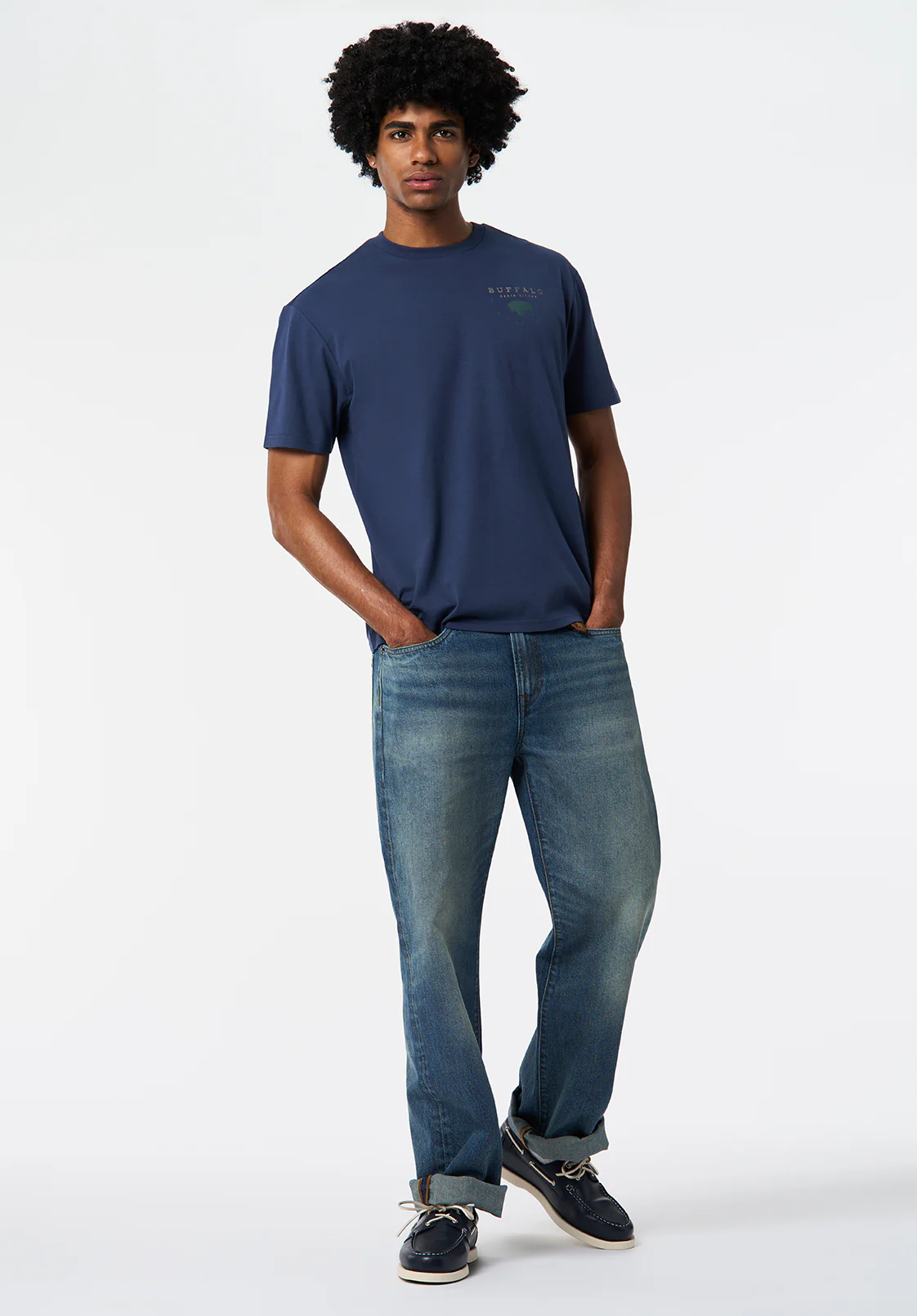 Tarek Men's Graphic T-Shirt with Smoke Show Print, Whale - BM24713 - Image 4