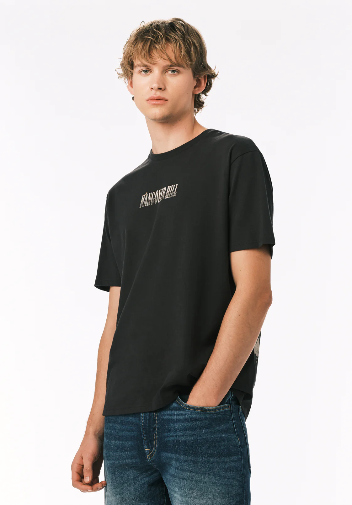 Turen Men’s Hangover Hill Trail Graphic T-Shirt, Black - BM24839 - Image 5