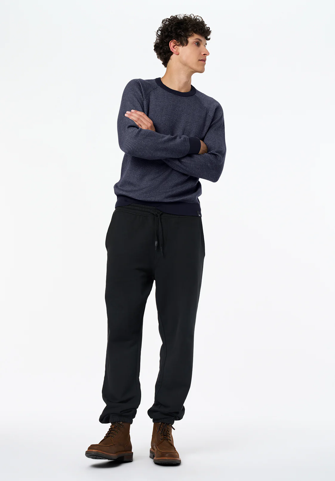 Watford Men's Crew Neck Sweater, Whale - BM24684 - Image 4